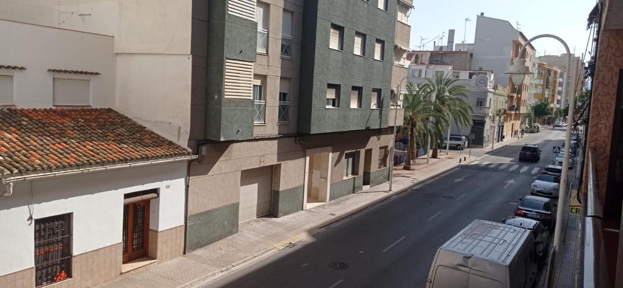 Ferienwohnung Playa Gandia Con Balcon , Ascensor Y Aire Acondicionado Exterior foto