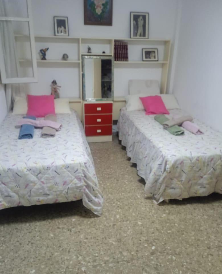 Ferienwohnung Playa Gandia Con Balcon , Ascensor Y Aire Acondicionado Exterior foto